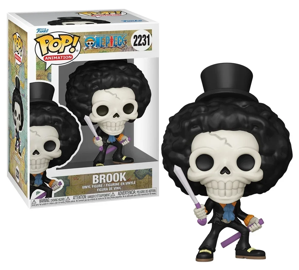 One Piece POP! Animation Vinyl Figure Brook (Refresh) 9 cm